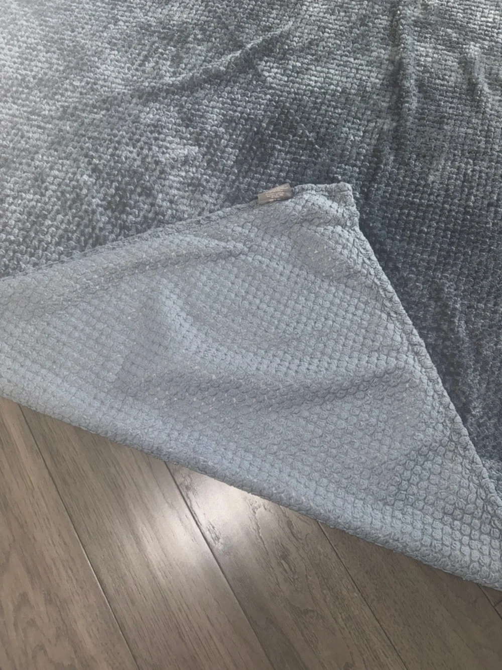 Hyde park Soft Plush blue Throw Blanket 70x57